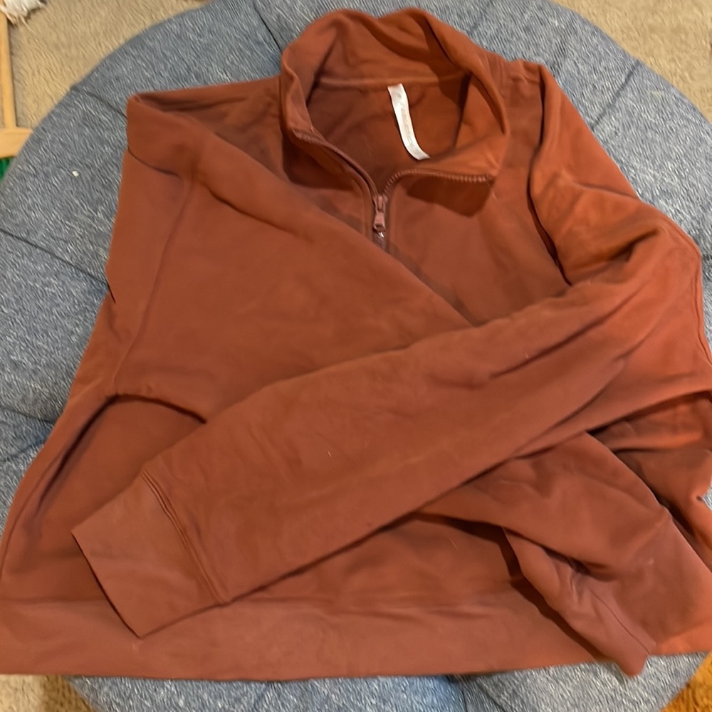 Fabletics Half Zip Cropped Pullover - image 5